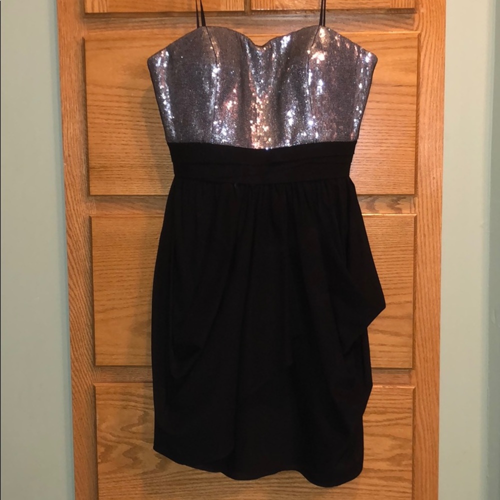AQUA sequin homecoming dress